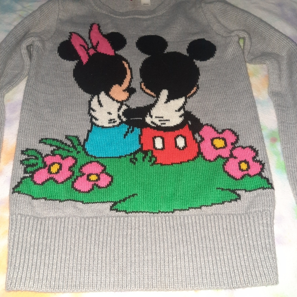 Mickey And Minnie Mouse Sweater H&M Divided